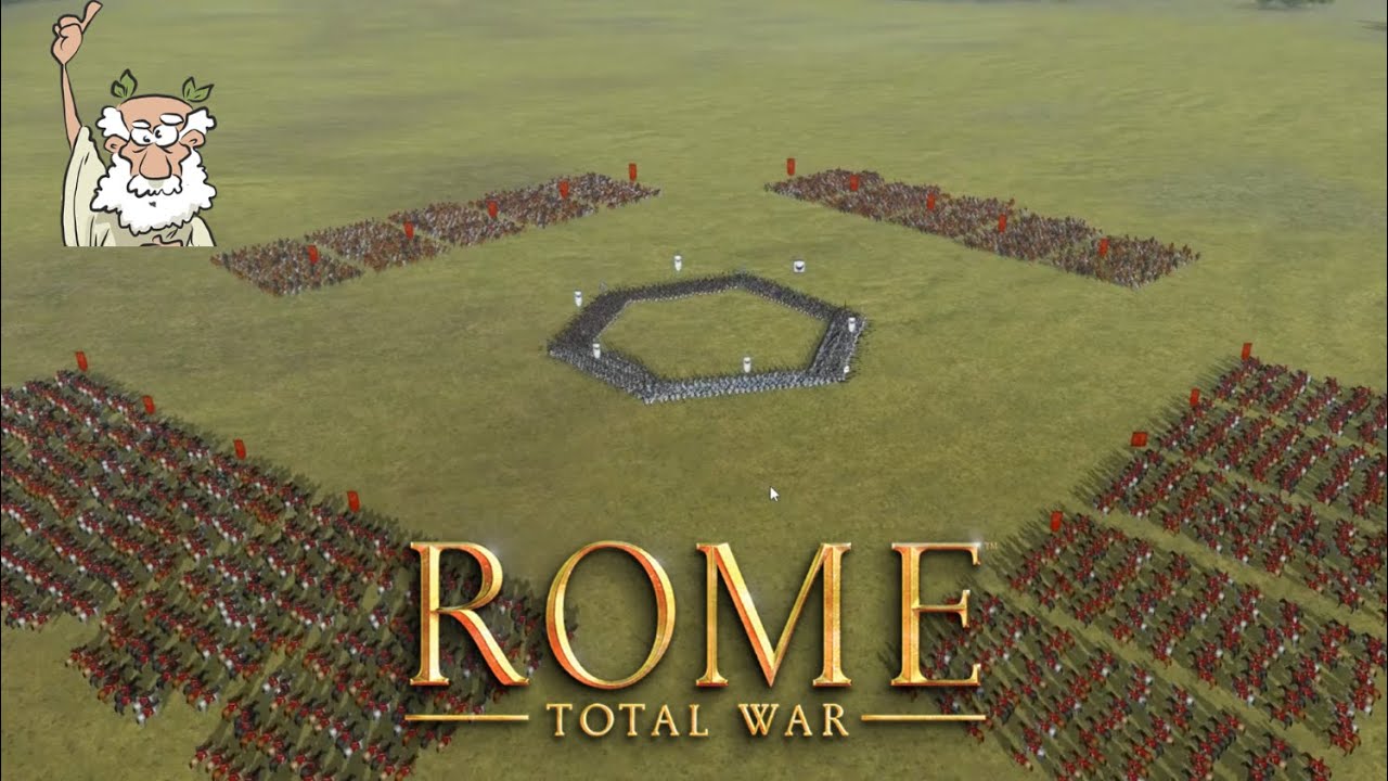 Can Poeni Infantry Hexagon Hold against 20 Equites in Total War: Rome ...