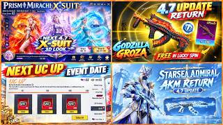 🔴 NEXT 4.7 (X-SUIT) 3D LOOK | NEXT UC UP EVENT DATE | FREE GODZILLA GROZA | 4.7 ULTIMATE RETURN screenshot 5