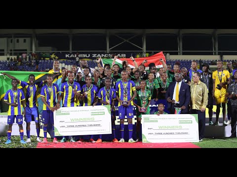 Dr. Patrice Motsepe taking a tour in Zanzibar at the African Schools Football Championship 2024