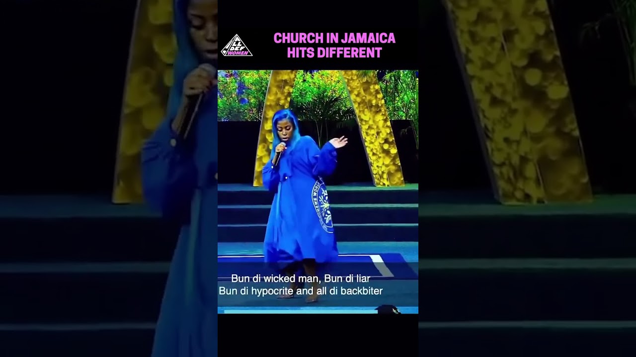 I will never miss a day in this Jamaican church 😅 