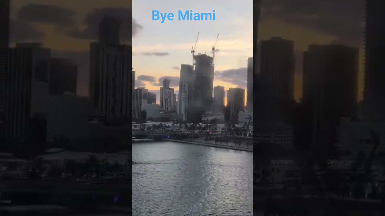 Miami skyline from Cruise