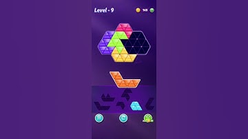 Block!Triangle puzzle:Tangram⬅️Level 9 Mania6