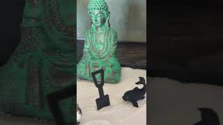 Capture your inner zen, Deluxe Zen Garden #zen #peacefulvibes #japanesegardens #buddha #meditation