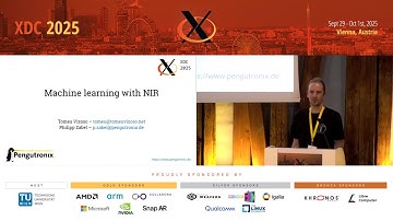 XDC 2025 | Machine learning with NIR - Tomeu Vizoso, Philipp Zabel