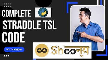 COMPLETE staddle /strangle python code with trailing stoploss