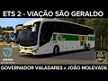 ETS 2 GOVERNADOR VALADARES x JOÃO MOLEVADE VIAÇÃO SÃO GERALDO MAPA ORB