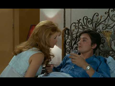 (MOVIE SCENE) Diabolically Yours: Alain Delon & Senta Berger