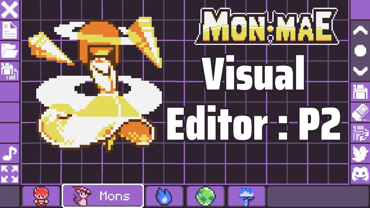 MonTamer Maker - Visual Editor Tutorial : Part 2