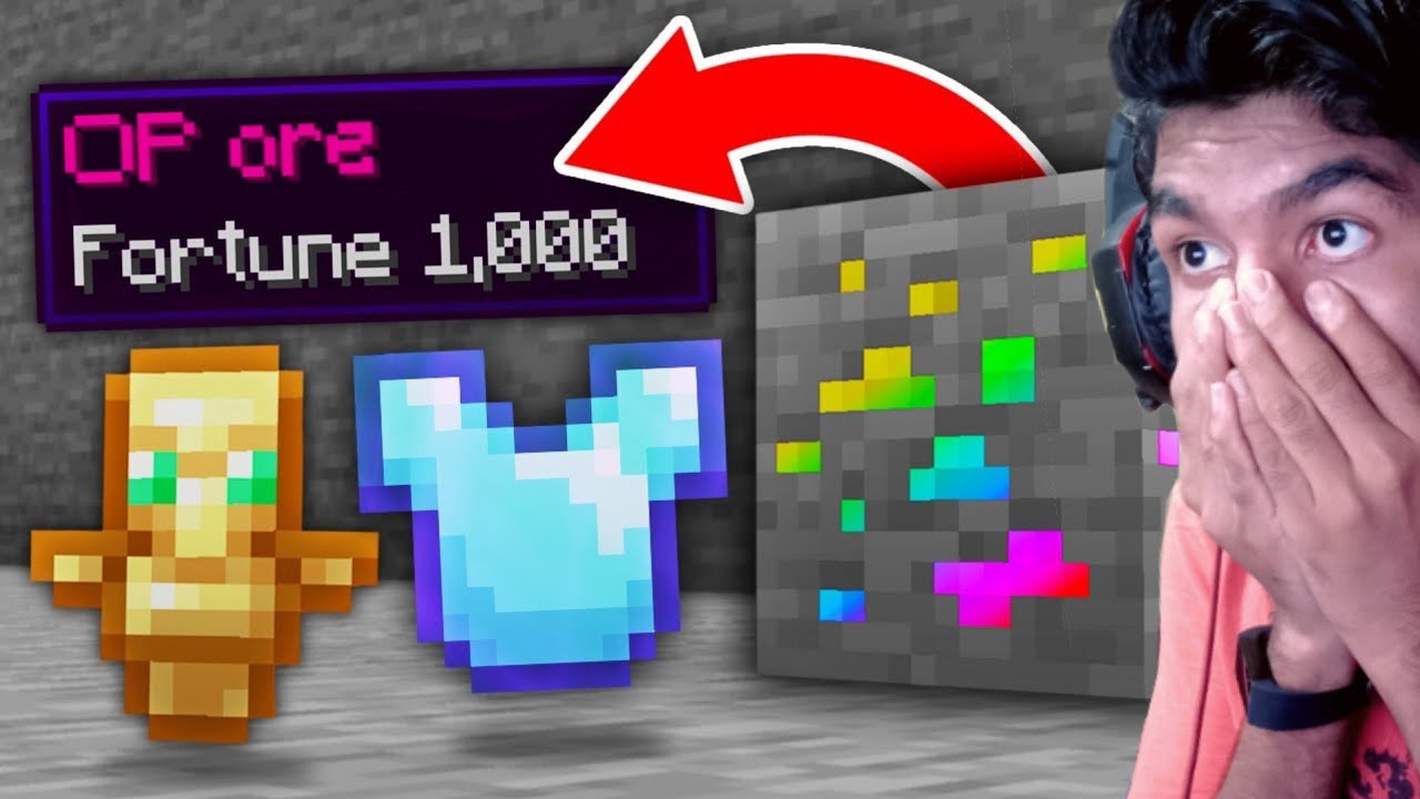 Minecraft's Ore Drops Are Very Very Op | FoxIn | Minecraft