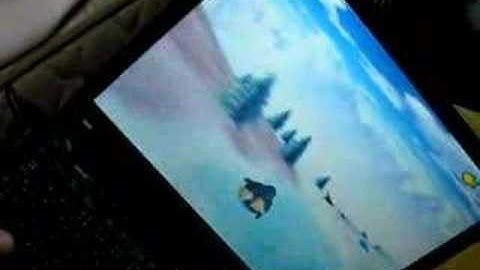 TuxRacer Remote with ThinkPad T41.