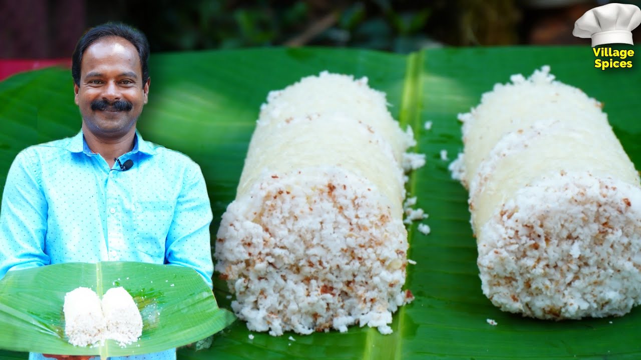 കപ്പ പുട്ട് ഇനി മിക്സിയിൽ എളുപ്പത്തിൽ ഉണ്ടാക്കി എടുക്കാം 😋| Kappa Puttu |Kerala style|Village Spices