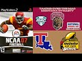 NCAA Football 07 | Montana Grizzlies Dynasty | Season 1 | Bowl Game vs Louisiana Tech &amp; Off-Season