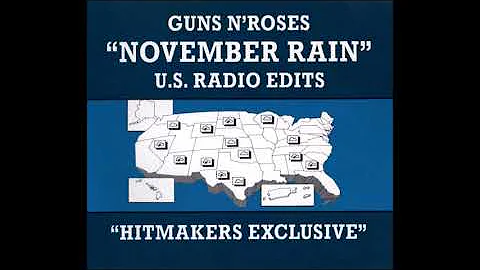 Guns N' Roses - November Rain (Century Edit) (1992)