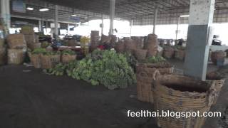 ตลาดกลางเกษตรท่ายาง หนองบ้วย เพชรบุรี