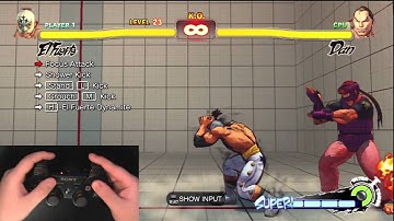 Super Street Fighter 4 Trials - Controller Pad No Music