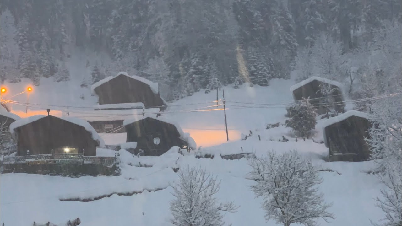 Как люди живут на снежных плато? Турецкая деревня