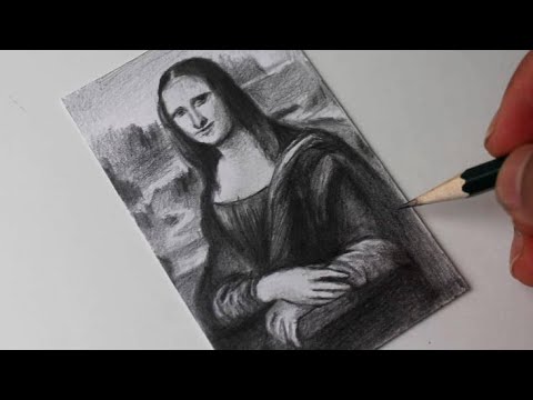 Vídeo: Como Desenhar A Mona Lisa