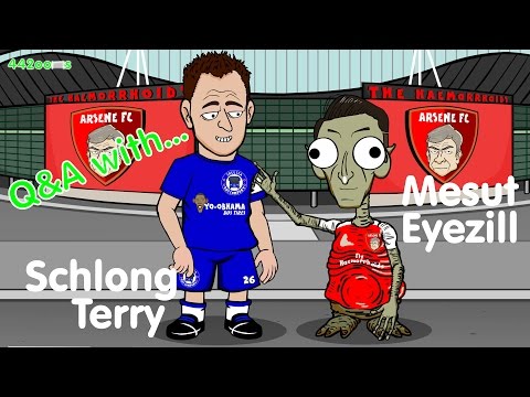 Q&amp;A with John Terry and Mesut Ozil (Parody - Arsenal vs Chelsea 2016 PREVIEW Interview)