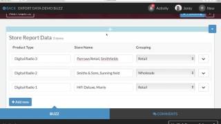 Export Data From A Buzzy Micro App To Excel Using Safari