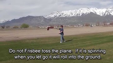 How to Launch a Flying Wing