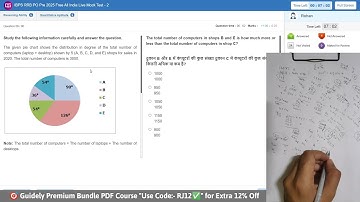 Guidely RRB PO Live Mock Score???📚✍️ #rrb #rrbpo