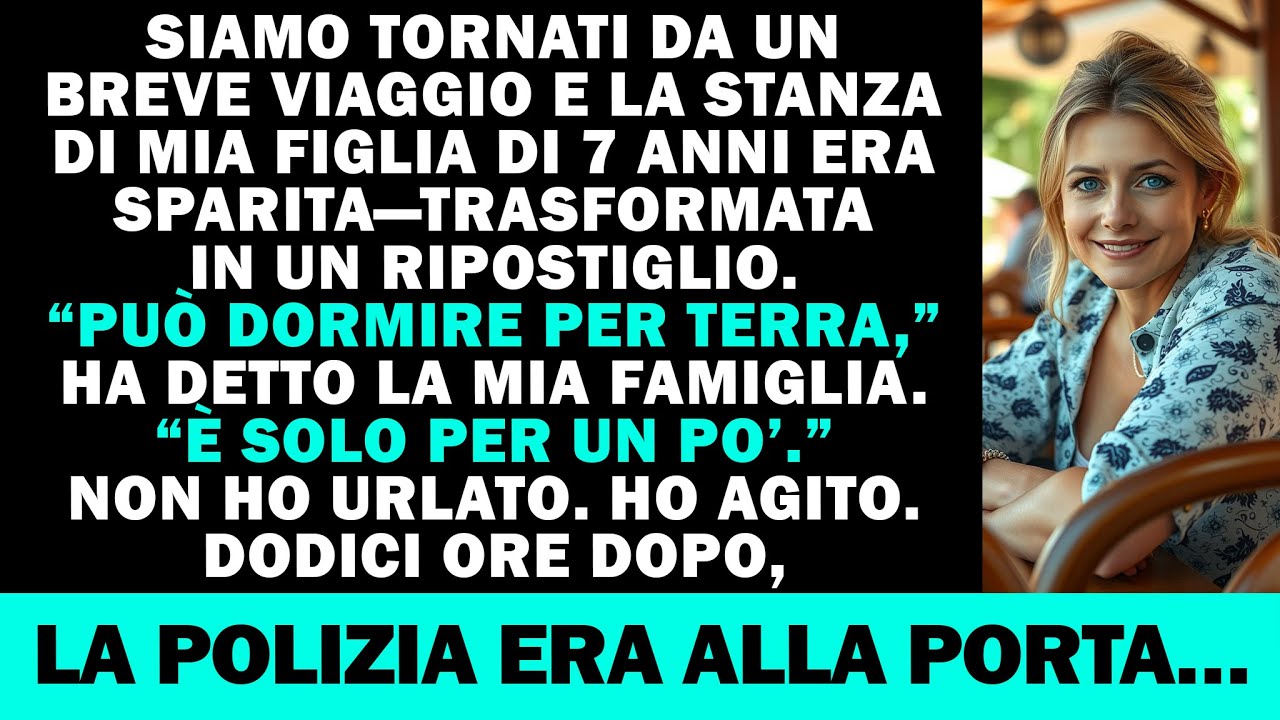 Siamo tornati dopo tre giorni e la stanza di mia figlia era sparita…