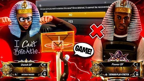 1v1 vs POWER DF • LOSER DELETES THEIR MYPLAYER! *INSANE* TOXIC BEST OF 5 SERIES in NBA 2K20