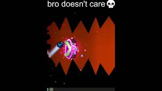 Why did bro react like that 💀💀 #geometrydash #gd #geometrydashlevel #geometrydashdemon