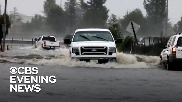 Record-breaking bomb cyclone lashes West Coast