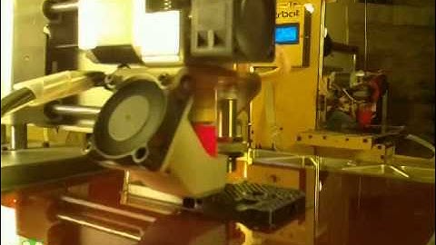 Gear Head Extruder Print Test