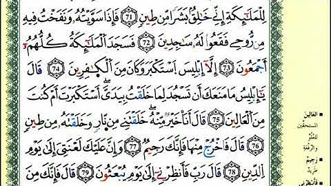 83-62: الصفحة 457 :سورة ص من الآية