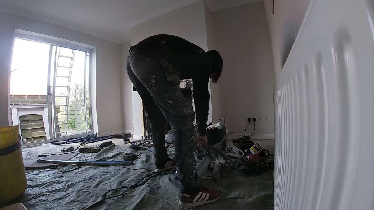 remove gas fire and install log burner YouTube remove gas fire and install log burner YouTube