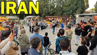 IRANIAN People Celebration Rainy Day 2024 | IRAN Walking Street 2024