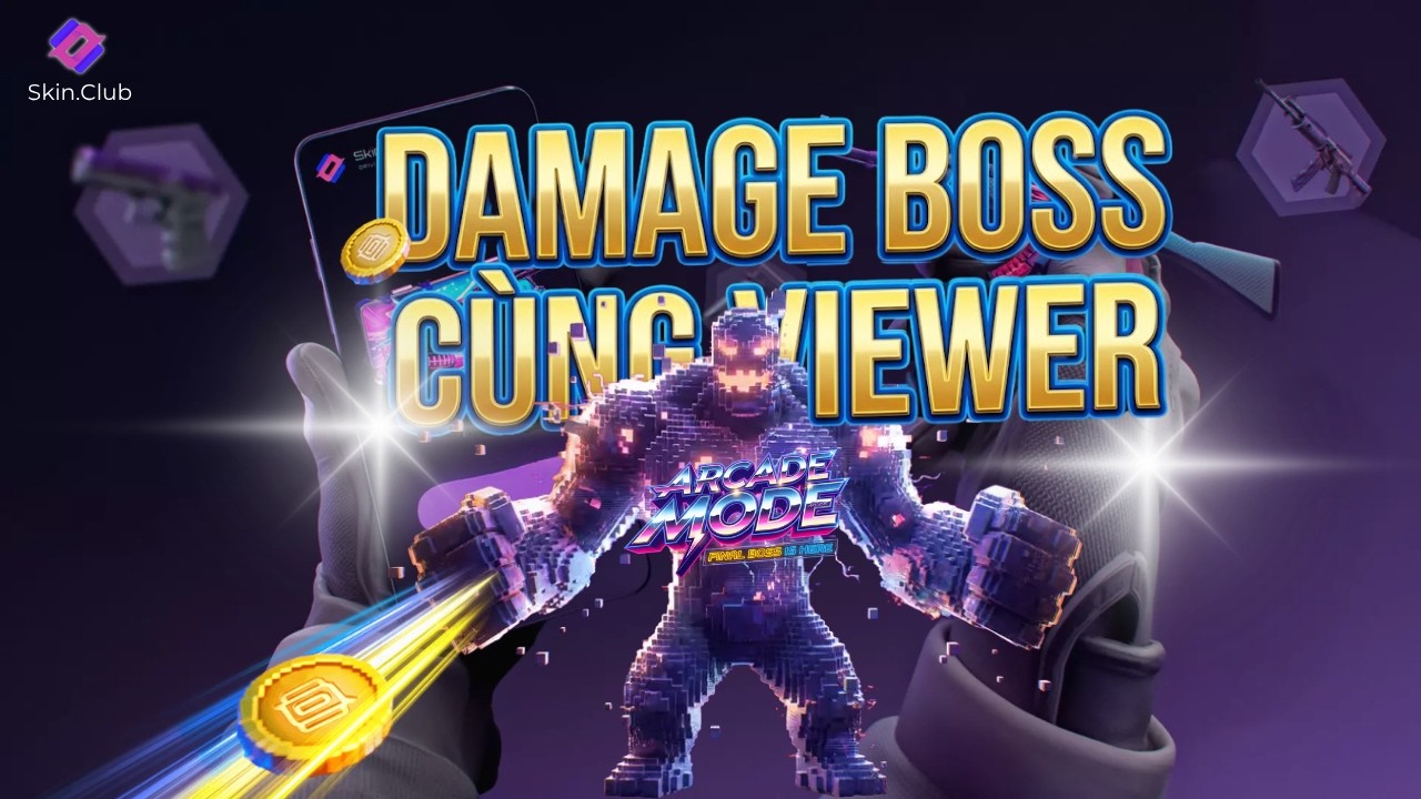 CÙNG VIEWER ĐẤM BOSS EVENT  | Skin.Club Promo Code #giveaway #skinclub