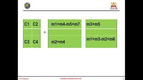 DESIGN & ANALYSIS OF ALGORITHMS - DIVIDE & CONQUER (PART 4)