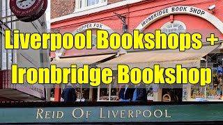 Book HUNTING In LIVERPOOL Bookshops + The IRONBRIDGE Bookshop  Vintage PENGUIN  Picador  SF