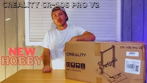 Creality CR-10s Pro V2 Unboxing/First print