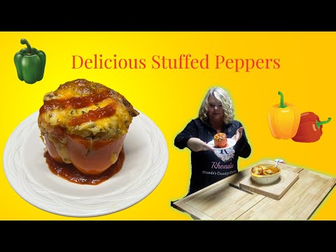 Delicious stuffed peppers recipe: Easy and Yummy!