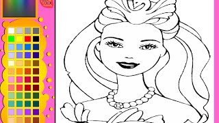 Barbie Coloring Pages For Girls - Barbie Coloring Pages Games screenshot 3