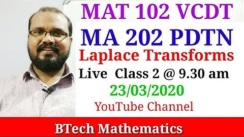 Multiplication & Division by t | Laplace Transforms(Part 2) |S2(2019),  S4(MA 202)