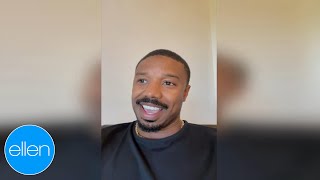 Michael B. Jordan Sends Ellen a Farewell Message