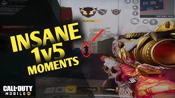 INSANE 1v5 Clutch Moments in Call of Duty Mobile CODM Best Gameplay? Season 8