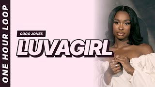 LUVAGIRL - Coco Jones [Lyrics Video] [One hour loop] screenshot 5