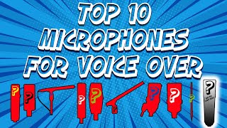 TOP 10 MICROPHONES FOR VOICE OVER