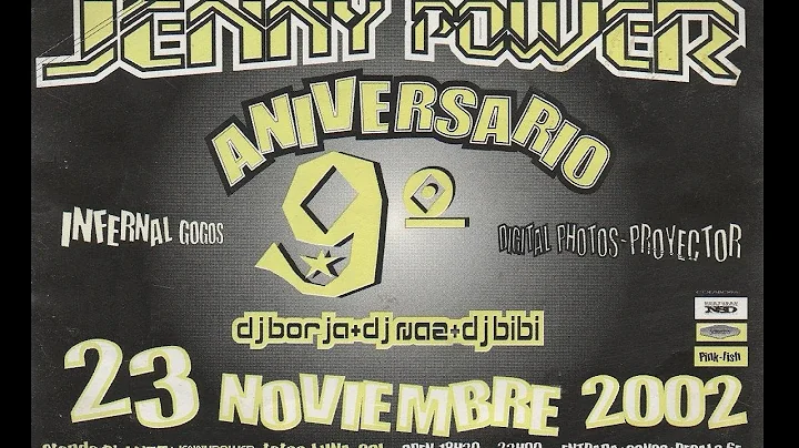 Jenny Power - 9 Aniversario - 23/11/2002 - Dj's Bo...