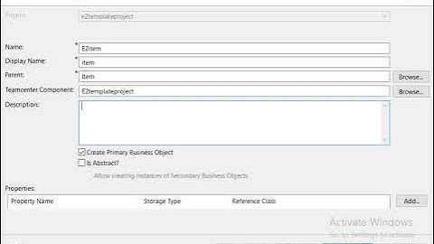 how to create custom item in BMIDE