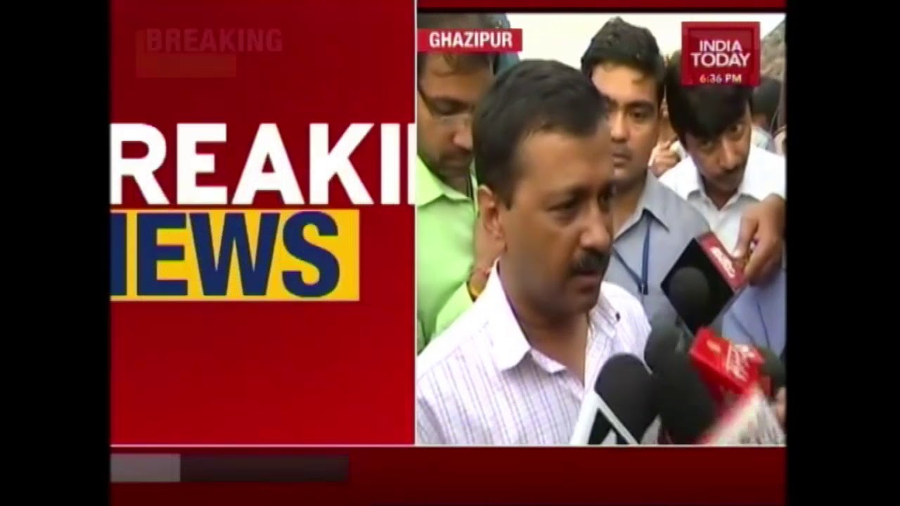 Rescue Operations Underway Of Garbage landfill At Delhi