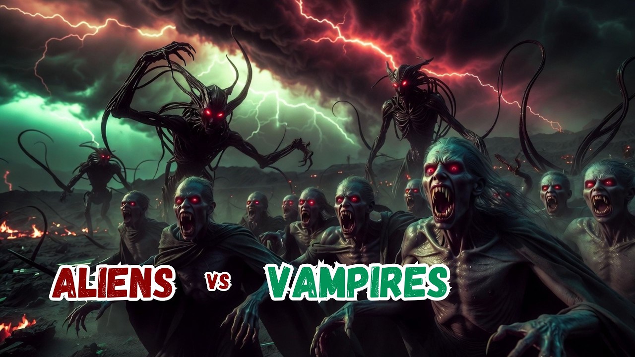 Aliens vs Vampires #story #horror #horrorstories #vampires - YouTube