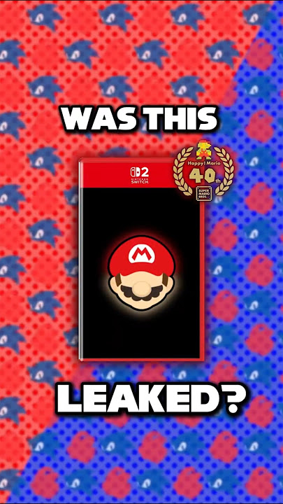 New Game LEAKED For Mario's 40th Anniversary?!