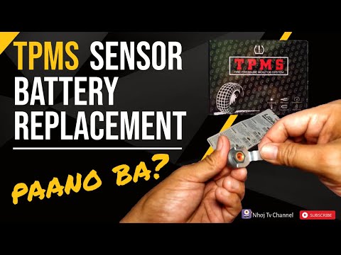 Video: Paano mo papalitan ang valve stem sa isang TPMS sensor?